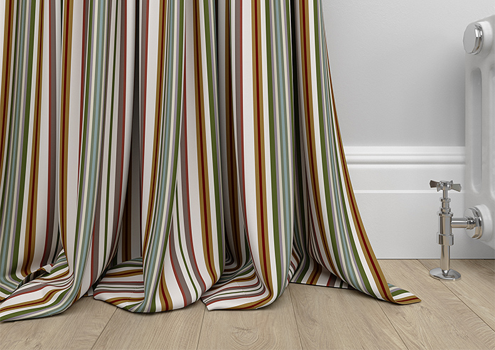 The British Stripe Co. Elizabeth, Highlands No.1 - Made to Measure Curtains - Image 6